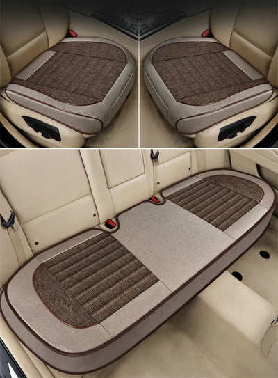 Coussin de Siège Auto Avant Universel Quatre Saisons - vue de trois-quarts - Becquet Voiture