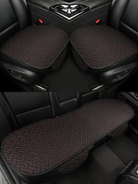 Coussin de Siège Auto Lin Universel Toutes Saisons - vue rapprochée - Becquet Voiture