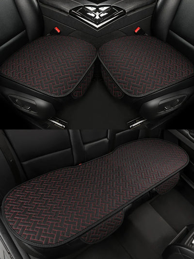 Coussin de Siège Auto Lin Universel Toutes Saisons - vue rapprochée - Becquet Voiture