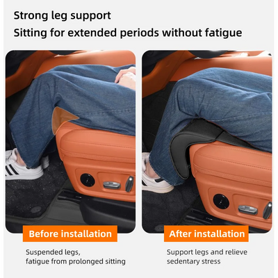 Coussin Extension Support de Jambe Siège Mazda - vue arrière - Becquet Voiture