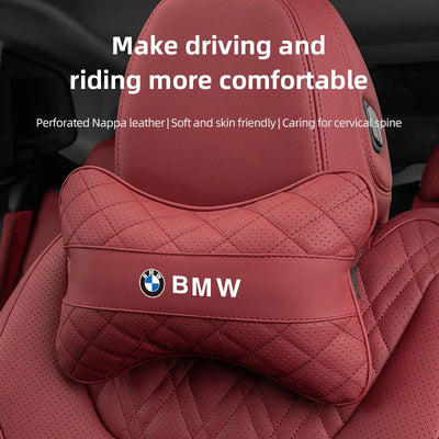 Coussin Lombaire et Appuie-Tête BMW - packshot studio - Becquet Voiture