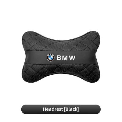 Coussin Lombaire et Appuie-Tête BMW - vue arrière 2 - Becquet Voiture