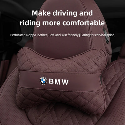 Coussin Lombaire et Appuie-Tête BMW - vue arrière - Becquet Voiture