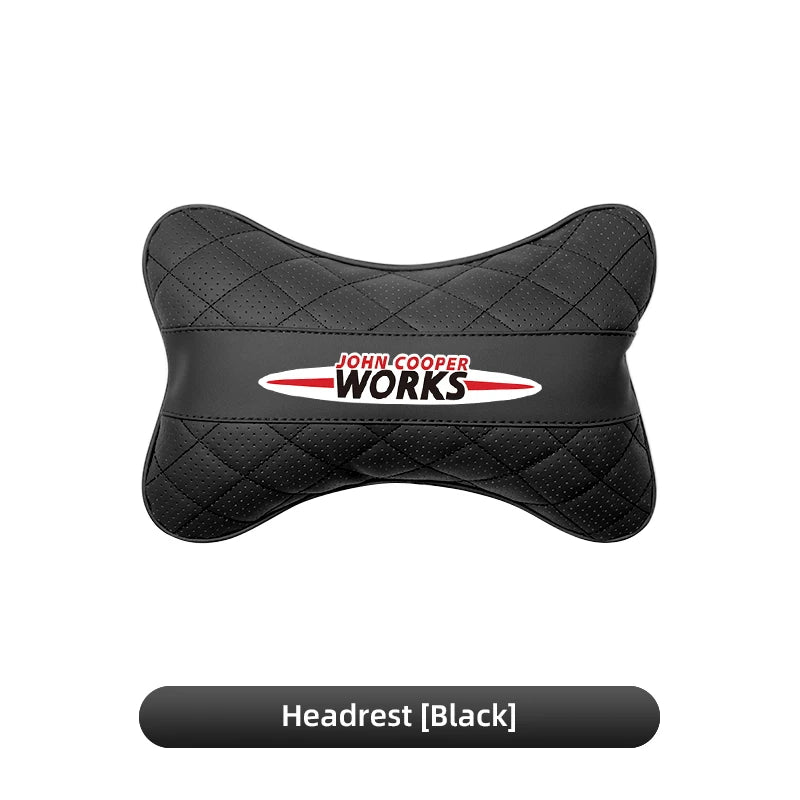 Coussin Lombaire et Appuie-Tête BMW - vue de profil 2 - Becquet Voiture