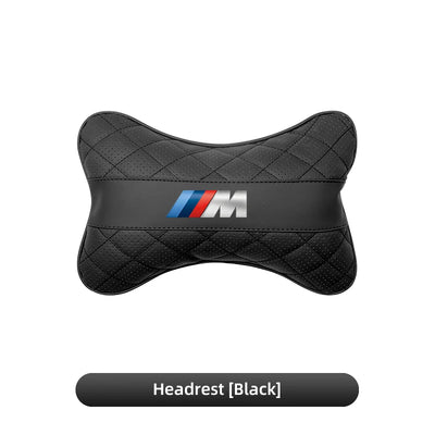 Coussin Lombaire et Appuie-Tête BMW - vue de trois-quarts 2 - Becquet Voiture