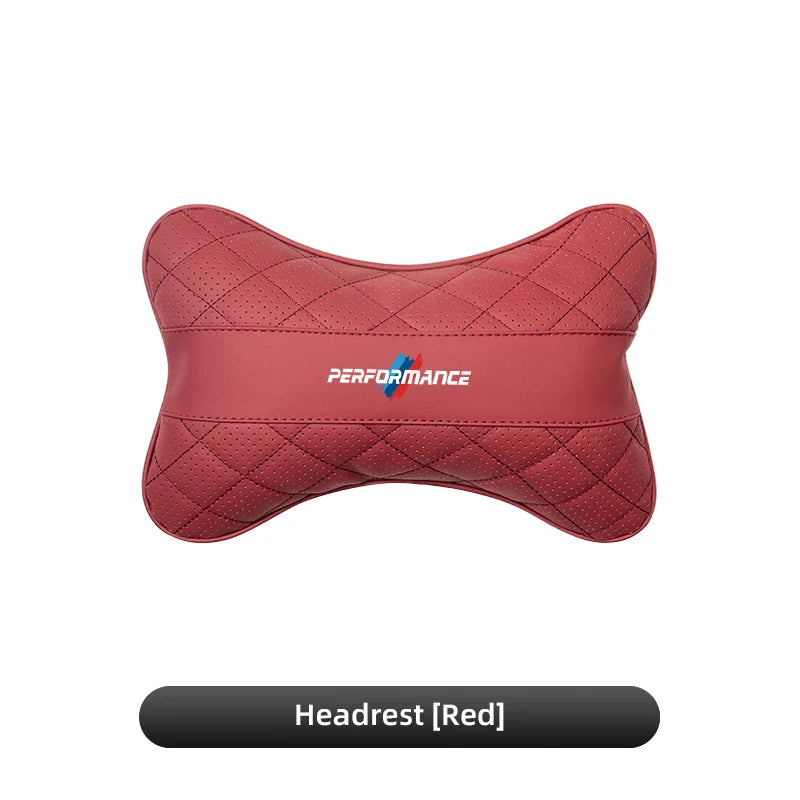Coussin Lombaire et Appuie-Tête BMW - vue rapprochée - Becquet Voiture