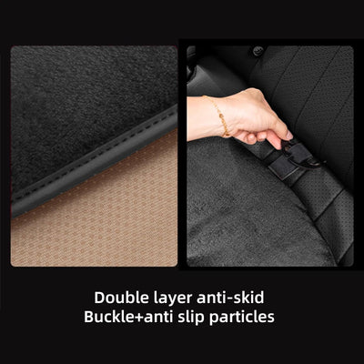 Coussins de Siège Auto Flanelle Audi Q5 TT - installé sur véhicule - Becquet Voiture