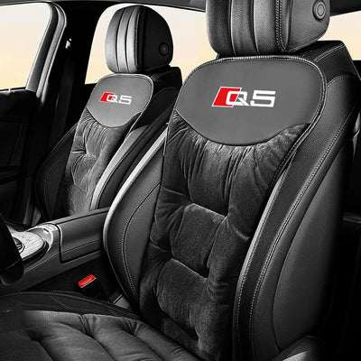 Coussins de Siège Auto Flanelle Audi Q5 TT - vue arrière - Becquet Voiture