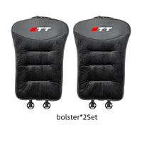 Coussins de Siège Auto Flanelle Audi Q5 TT - vue de face 2 - Becquet Voiture
