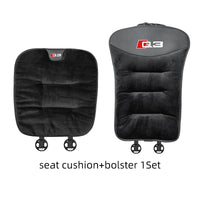 Coussins de Siège Auto Flanelle Audi Q5 TT - vue rapprochée - Becquet Voiture