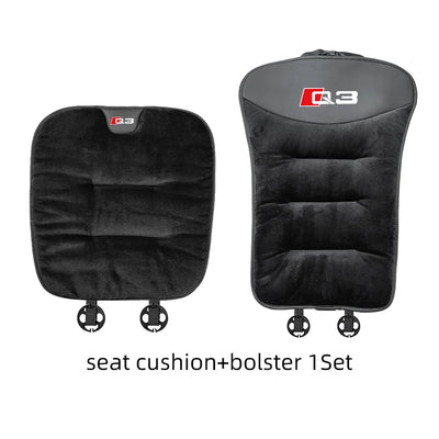 Coussins de Siège Auto Flanelle Audi Q5 TT - vue rapprochée - Becquet Voiture