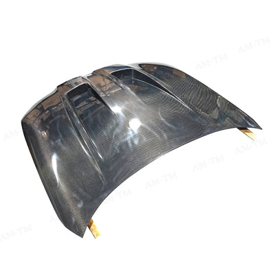 Couvercle Aération Capot Carbone BMW M3 M4 G80 G82 2021+ - vue de profil - Becquet Voiture
