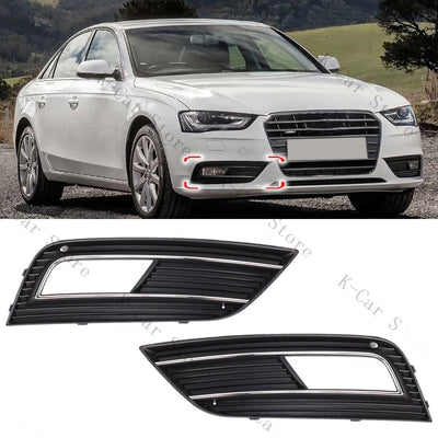 Couvercle de Calandre Avant Audi A4 B8 B9 2013-2016 - vue de face - Becquet Voiture