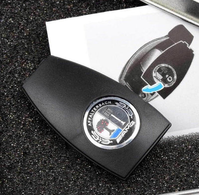 Couvercle de Clef Mercedes AMG Boîte Métal - vue de face - Becquet Voiture