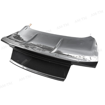Couvercle de Coffre Fibre de Carbone Ford Mustang 2015-2018 - vue de profil - Becquet Voiture