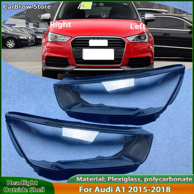 Couvercle de Protection Phare Audi A1 2015-2018 - vue de face - Becquet Voiture