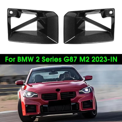 Couvercle de Ventilation Carbone BMW M2 G87 Style MP - détail du montage - Becquet Voiture