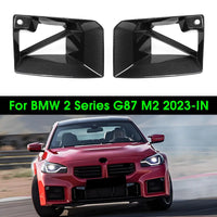 Carbon Fiber Vent Cover BMW M2 G87 MP Style - front view - Becquet Voiture