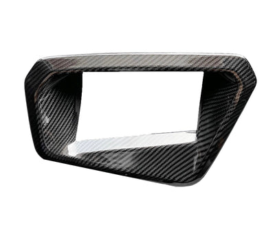 Couvercle HUD Fibre Carbone BMW G80 G82 LCI - vue de face - Becquet Voiture