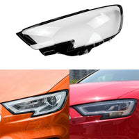 Couvercle Lentille Phare Audi A3 S3 2017-2020 - vue de dessus - Becquet Voiture