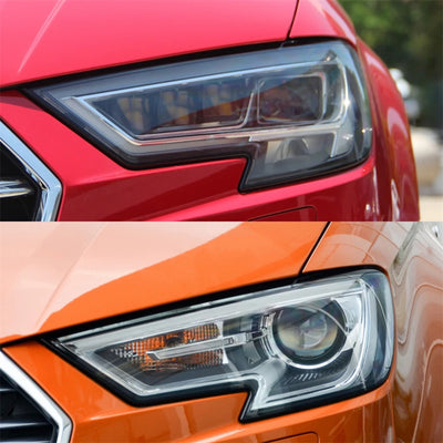 Couvercle Lentille Phare Audi A3 S3 2017-2020 - vue de profil - Becquet Voiture