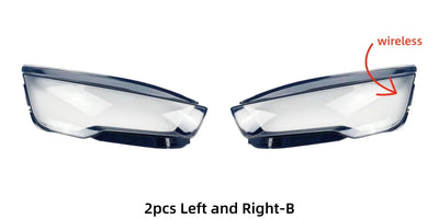 Couvercle Lentille Phare Avant Audi A7 2015-2018 - vue de dessus - Becquet Voiture