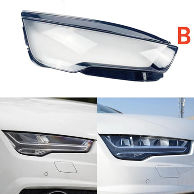 Couvercle Lentille Phare Avant Audi A7 2015-2018 - vue de face 2 - Becquet Voiture