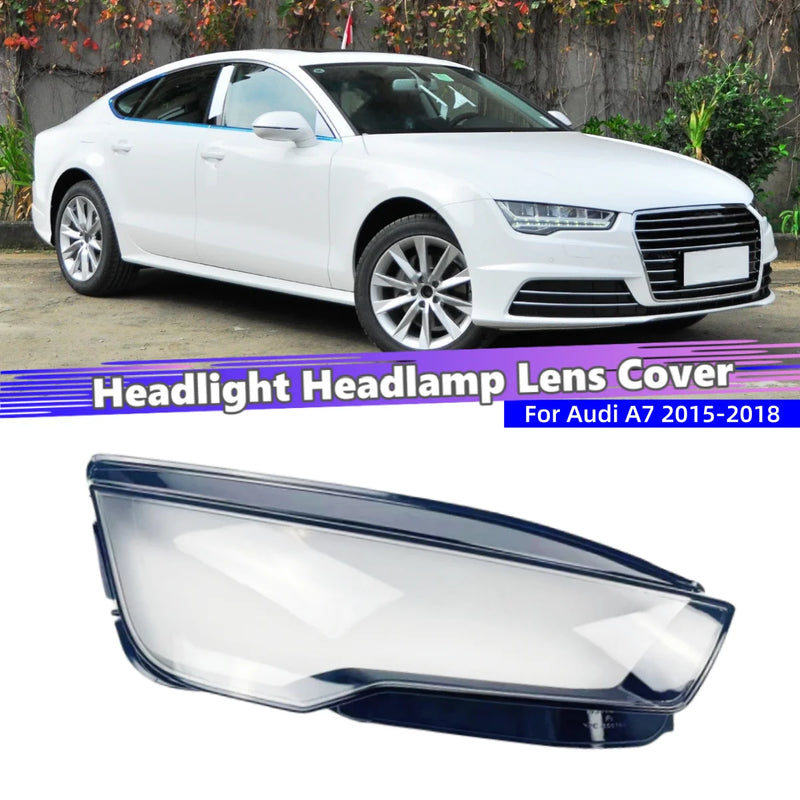 Couvercle Lentille Phare Avant Audi A7 2015-2018 - vue de face - Becquet Voiture