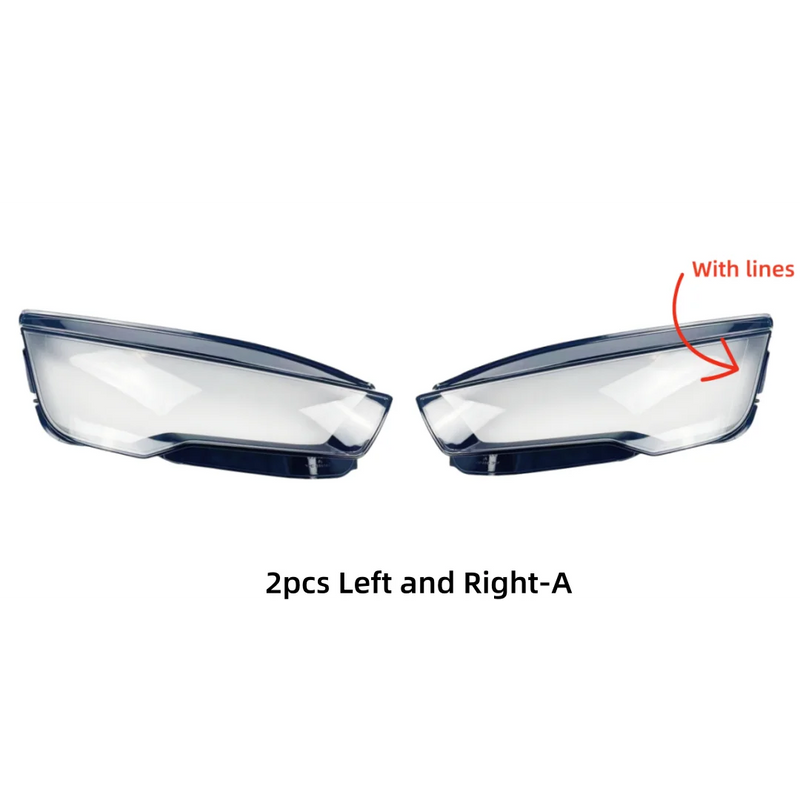 Couvercle Lentille Phare Avant Audi A7 2015-2018 - vue de profil 2 - Becquet Voiture