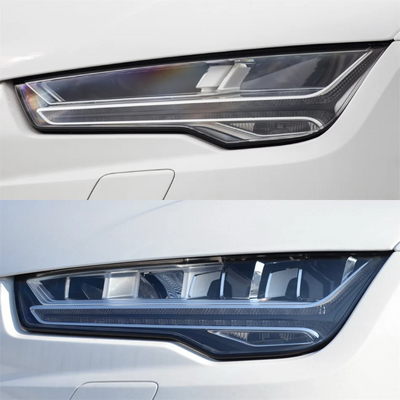 Couvercle Lentille Phare Avant Audi A7 2015-2018 - vue de profil - Becquet Voiture