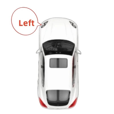 Couvercle Lentille Phare Avant Audi A7 2019-2023 - vue de dessus - Becquet Voiture