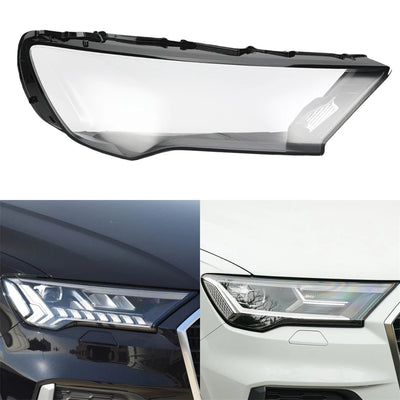 Couvercle Lentille Phare Avant Audi Q7 2020-2023 - détail du montage - Becquet Voiture