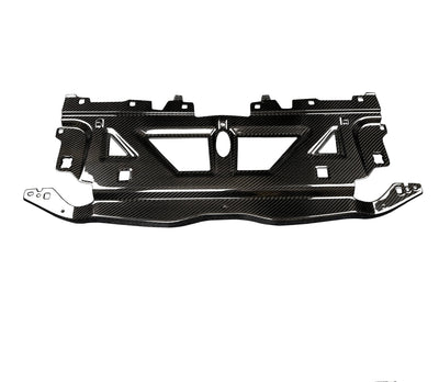 Couvercle Liquide Refroidissement Carbone BMW G80 G82 - vue de face - Becquet Voiture
