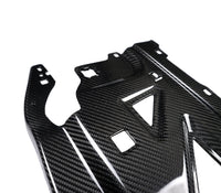 Couvercle Liquide Refroidissement Carbone BMW G80 G82 - vue de profil - Becquet Voiture