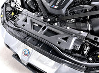 Couvercle Liquide Refroidissement Carbone BMW G80 G82 - vue de trois-quarts - Becquet Voiture