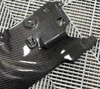 Carbon Fiber Coolant Cap BMW M5 F90 - side view - Becquet Voiture