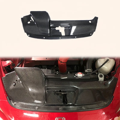 Couvercle Panneau Refroidissement Carbone Honda S2000 AP1 1999-2003 - vue de face - Becquet Voiture