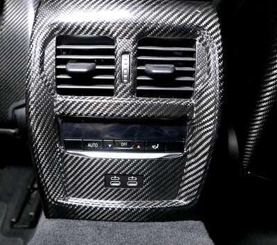 Couvercle Ventilation Climatisation Carbone BMW G80 - vue arrière - Becquet Voiture