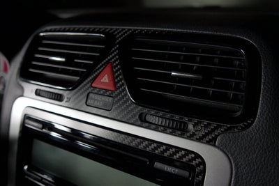 Couvercle Ventilation VW Scirocco EOS Fibre de Carbone - vue arrière - Becquet Voiture