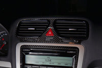 Couvercle Ventilation VW Scirocco EOS Fibre de Carbone - vue de face - Becquet Voiture