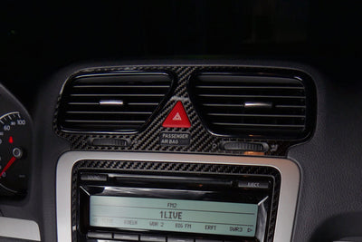 Couvercle Ventilation VW Scirocco EOS Fibre de Carbone - vue de face - Becquet Voiture