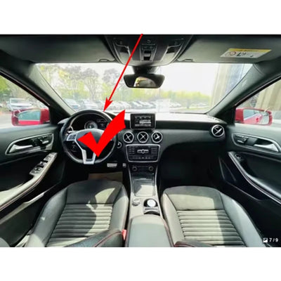 Couvercle Verre Rétroviseur Chauffant Mercedes GLA GLB GLC - packshot studio - Becquet Voiture