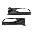 Couvercles Antibrouillard VW Polo 6R 2014-2017 Noir Chrome