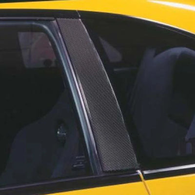 Couvercles Montant B Carbone Nissan Skyline R34 GTR GTT (Paire) - vue de profil - Becquet Voiture