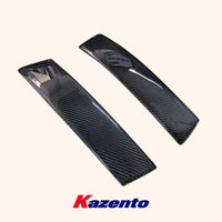 Couvercles Montant B Carbone Nissan Skyline R34 GTR GTT (Paire) - vue de trois-quarts - Becquet Voiture