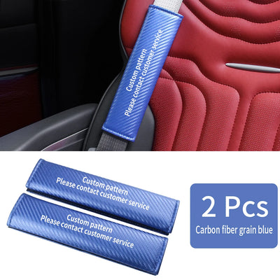 Couvre Ceinture Carbone Sécurité Voiture DIY - vue de profil 4 - Becquet Voiture