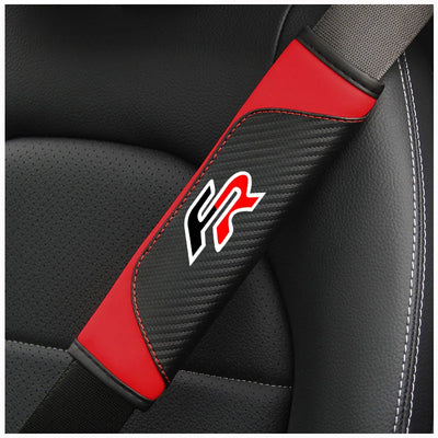 Couvre Ceinture Seat FR Ateca Ibiza Leon Sport - en situation - Becquet Voiture