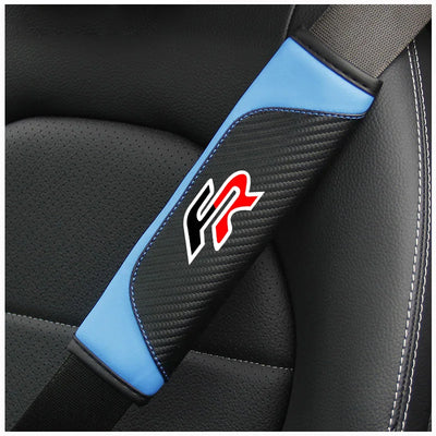 Couvre Ceinture Seat FR Ateca Ibiza Leon Sport - vue de dessus - Becquet Voiture