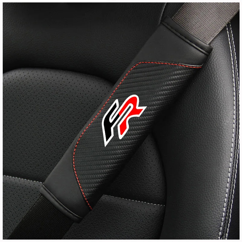 Couvre Ceinture Seat FR Ateca Ibiza Leon Sport - vue de face - Becquet Voiture
