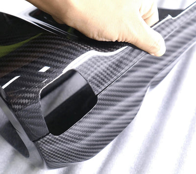 Couvre-Colonne Direction Carbone BMW G80 G81 G82 G83 - vue arrière - Becquet Voiture
